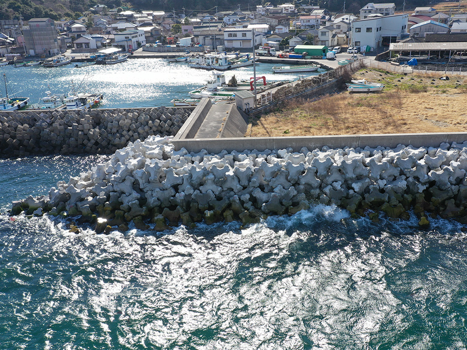 粟田漁港 吉成建設株式会社